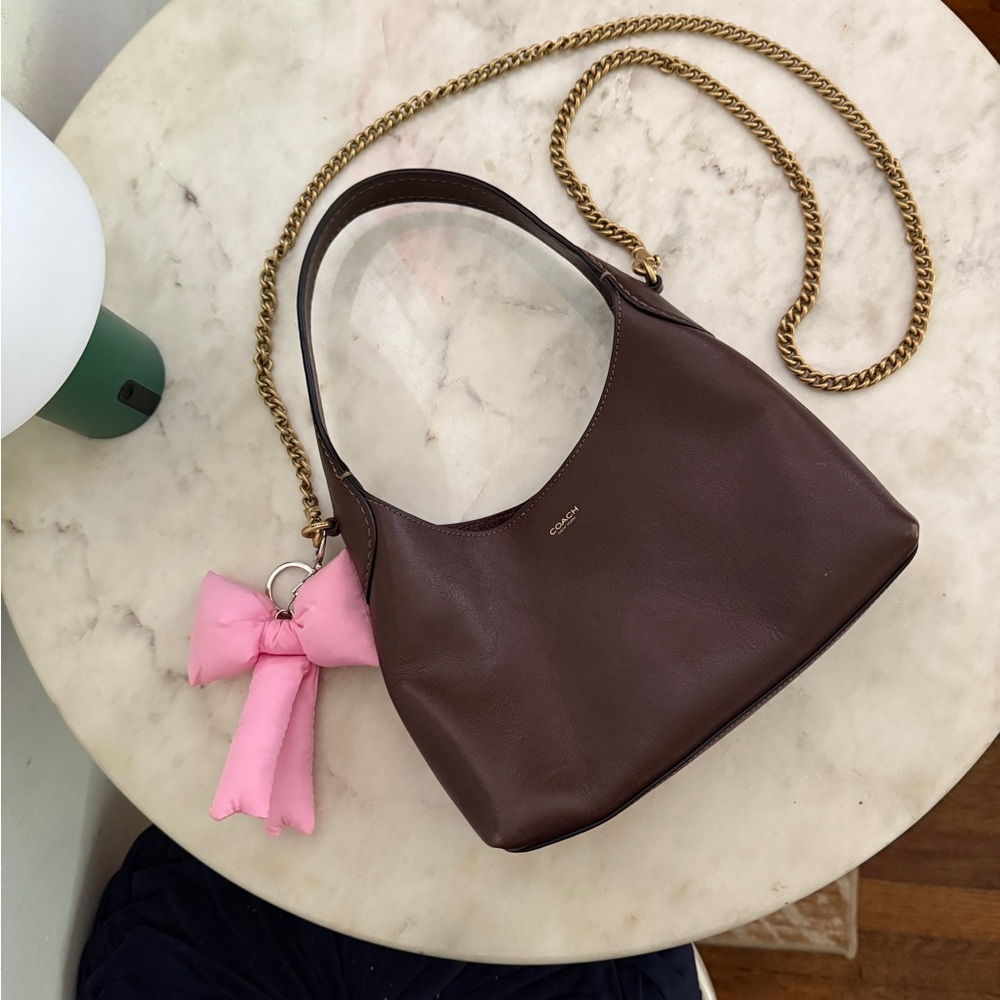 Coach Brooklyn 23 Shoulder Bag - Brass/Maple